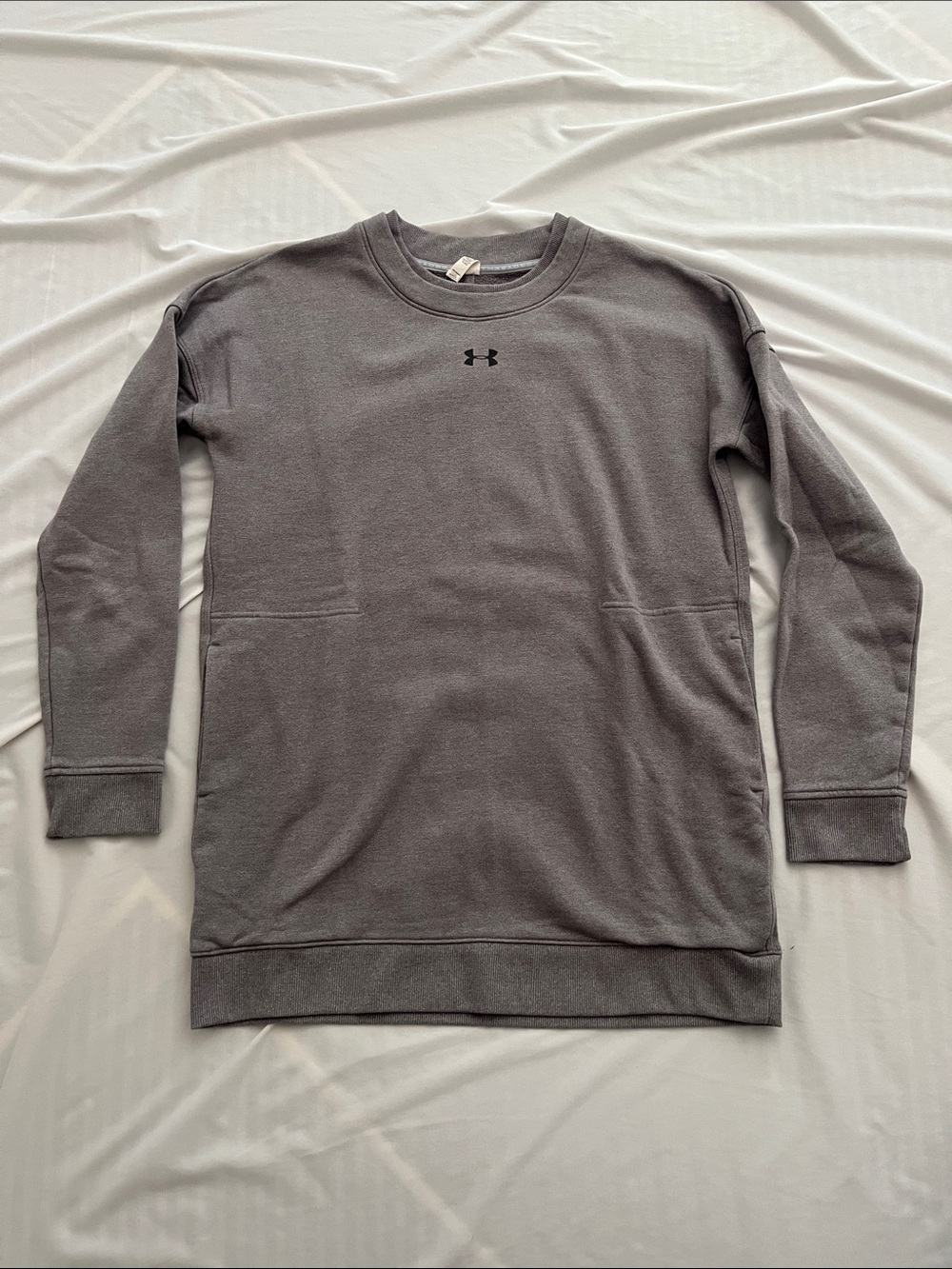 Under Armour Charcoal Crewneck Pullover